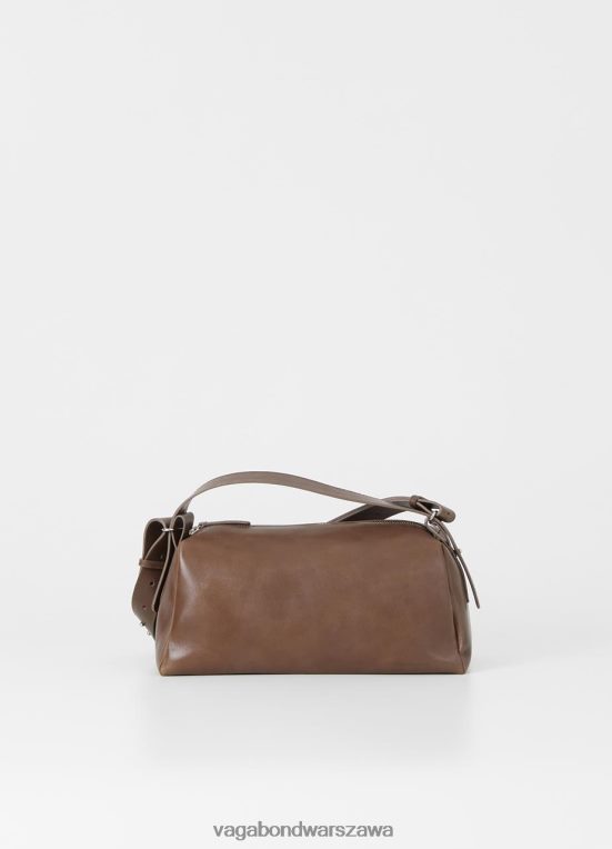 akcesorium brązowa skóra dla obu płci L0VBFR257 Vagabond florina środkowa torba