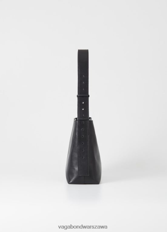 akcesorium czarna skóra dla obu płci L0VBFR253 Vagabond worek biella