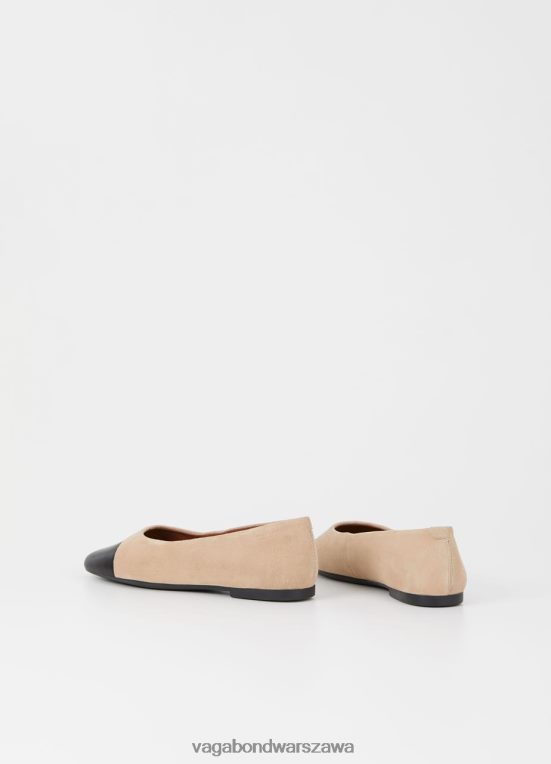 obuwie beżowy zamsz/skóra kobiety L0VBFR6 Vagabond buty jolin