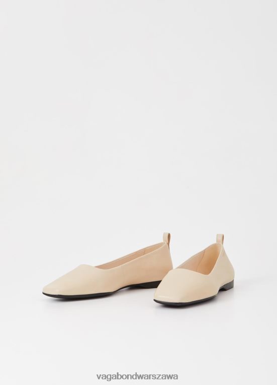 obuwie ecru skóra kobiety L0VBFR15 Vagabond Delia buty