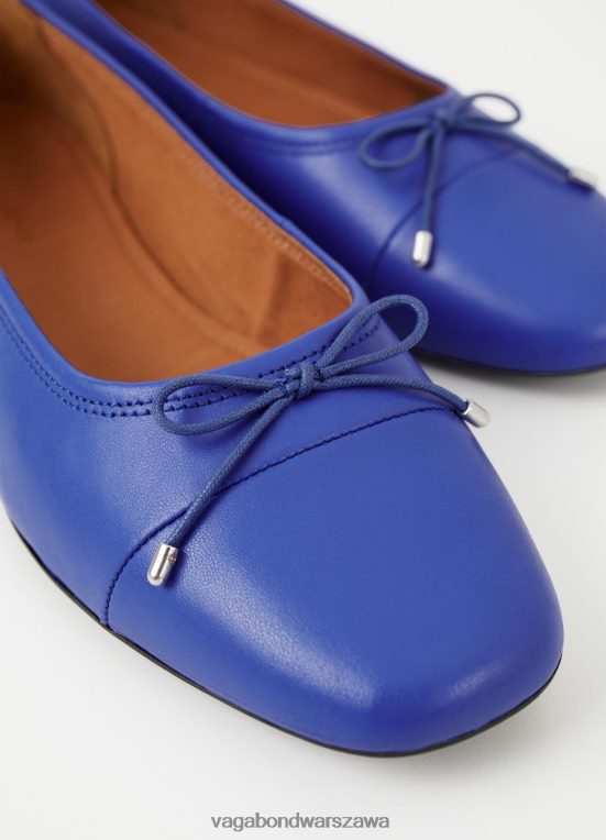 obuwie niebieska skóra kobiety L0VBFR10 Vagabond buty jolin