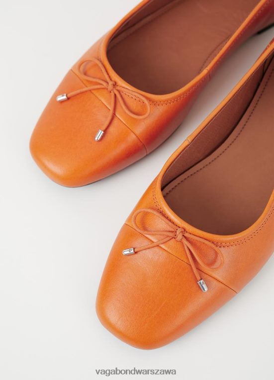 obuwie pomarańczowa skóra kobiety L0VBFR9 Vagabond buty jolin