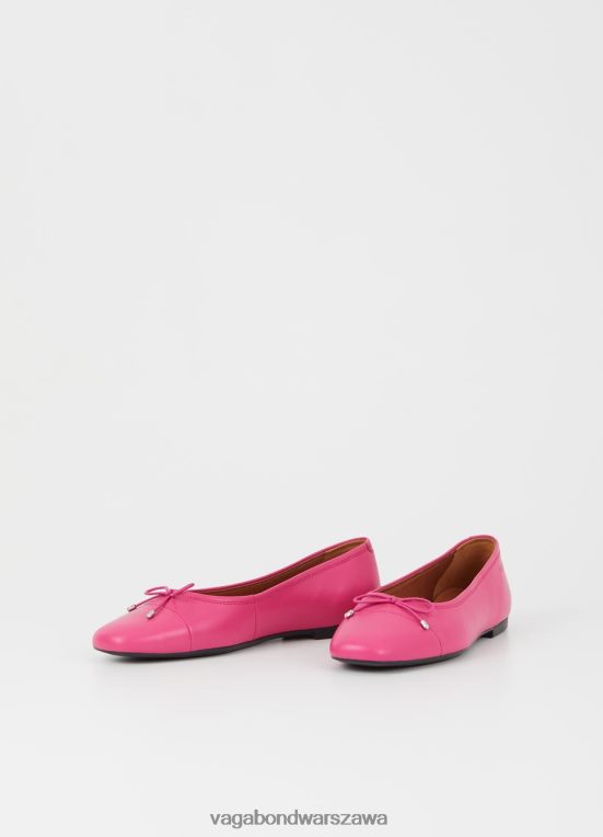 obuwie różowa skóra kobiety L0VBFR4 Vagabond buty jolin