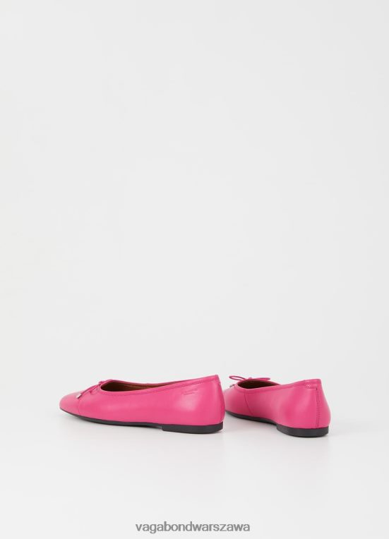 obuwie różowa skóra kobiety L0VBFR4 Vagabond buty jolin