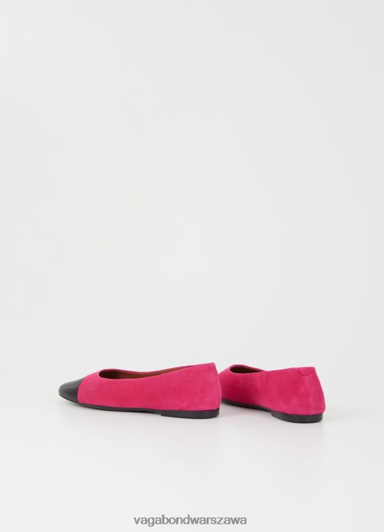 obuwie różowy zamsz/skóra kobiety L0VBFR5 Vagabond buty jolin