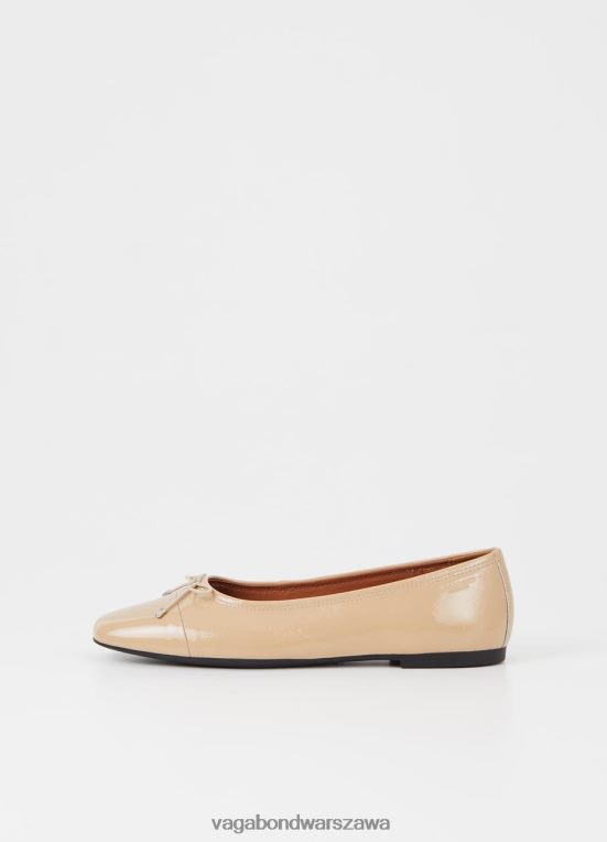 obuwie skóra lakierowana w kolorze beżowym kobiety L0VBFR7 Vagabond buty jolin