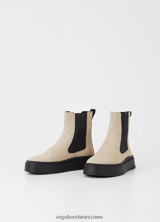 obuwie beżowy nubuk kobiety L0VBFR225 Vagabond statyczne buty