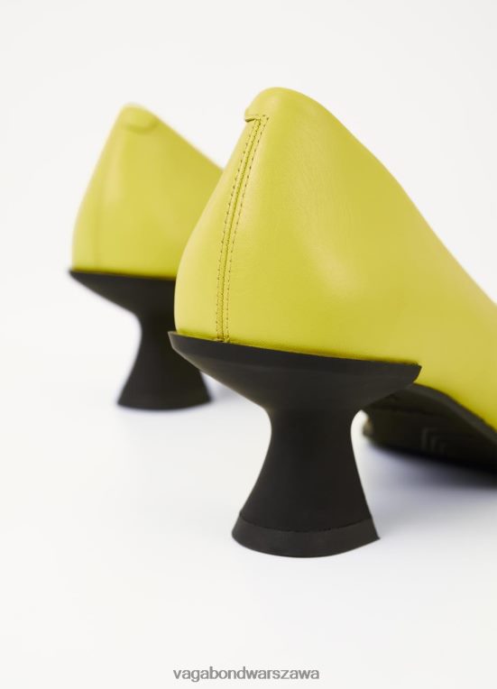 obuwie jasnozielona skóra kobiety L0VBFR105 Vagabond pompy glebowe