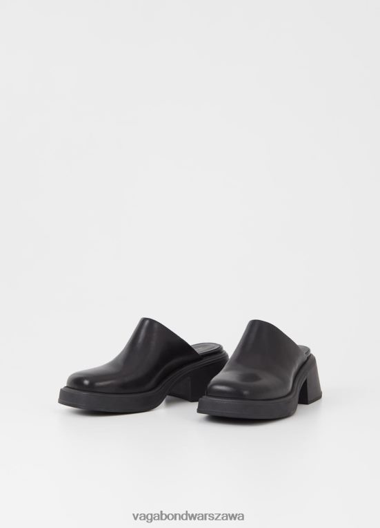 obuwie czarna skóra kobiety L0VBFR125 Vagabond muły Dorah