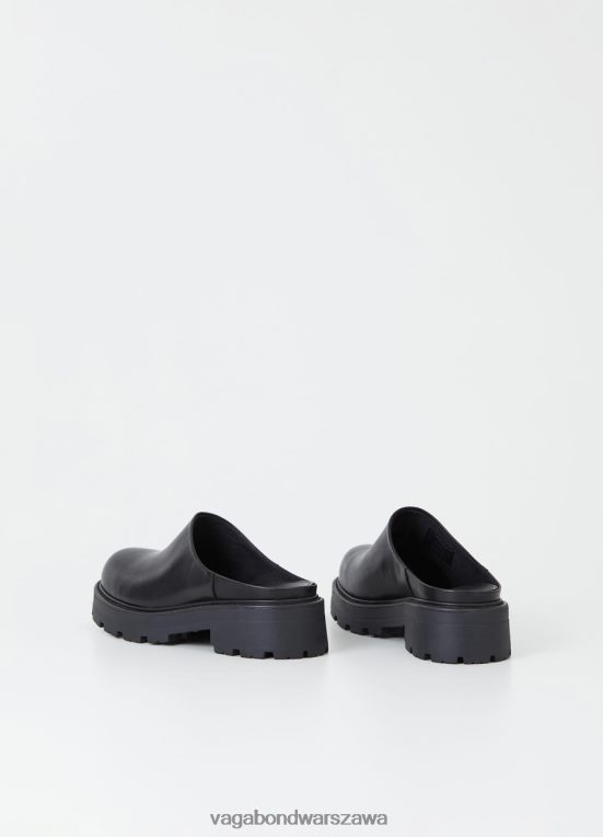 obuwie czarna skóra kobiety L0VBFR128 Vagabond mule cosmo 2.0