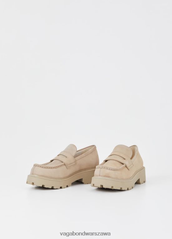 obuwie beżowy nubuk kobiety L0VBFR162 Vagabond mokasyny cosmo 2.0