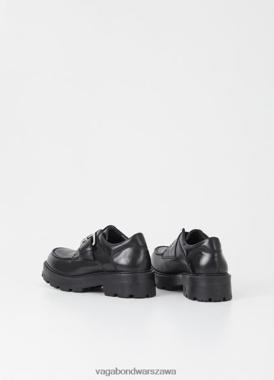 obuwie czarna skóra kobiety L0VBFR192 Vagabond buty cosmo 2.0