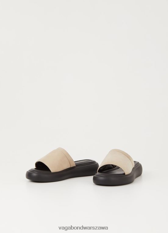 obuwie beżowy nubuk kobiety L0VBFR57 Vagabond sandały z blendy