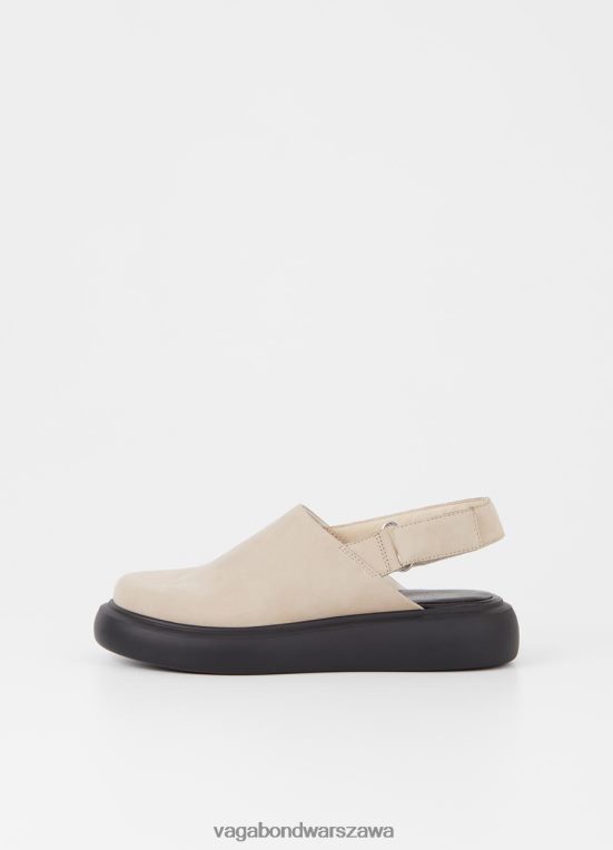 obuwie beżowy nubuk kobiety L0VBFR87 Vagabond sandały z blendy