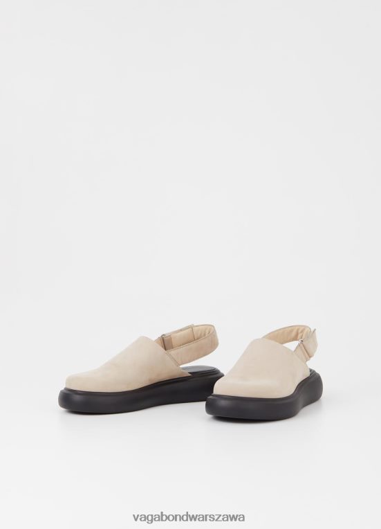 obuwie beżowy nubuk kobiety L0VBFR87 Vagabond sandały z blendy