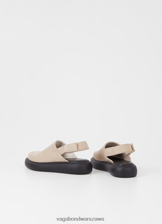 obuwie beżowy nubuk kobiety L0VBFR87 Vagabond sandały z blendy