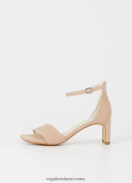 obuwie beżowy zamsz kobiety L0VBFR51 Vagabond Sandały Louisa