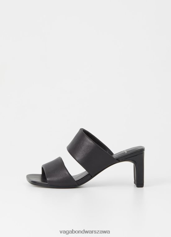 obuwie czarna skóra kobiety L0VBFR75 Vagabond Sandały Louisa