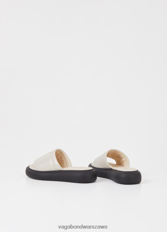 obuwie ecru skóra kobiety L0VBFR24 Vagabond sandały z blendy