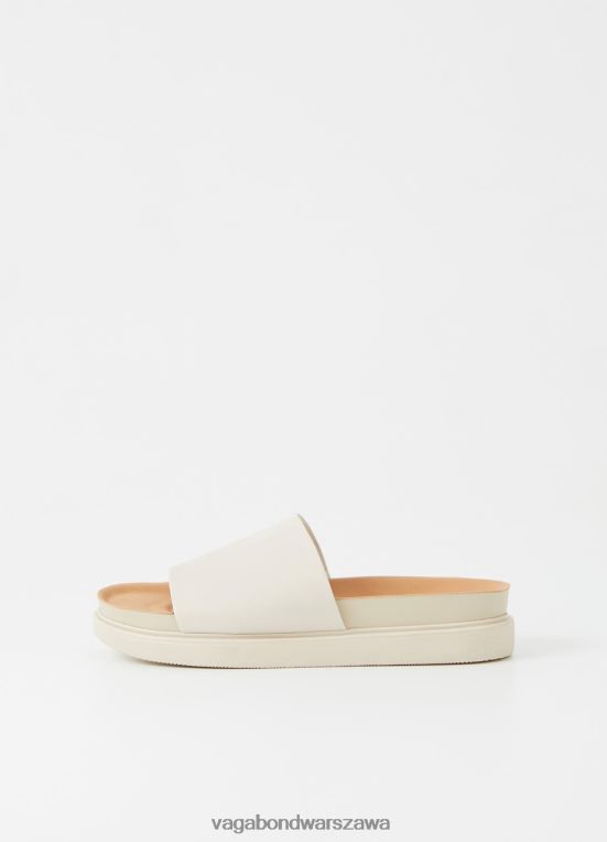 obuwie ecru skóra kobiety L0VBFR81 Vagabond Sandały Erin