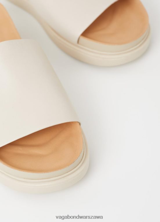 obuwie ecru skóra kobiety L0VBFR81 Vagabond Sandały Erin