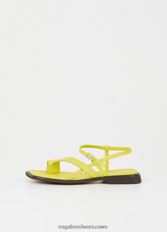 obuwie jasnozielona skóra kobiety L0VBFR54 Vagabond Izzy sandały