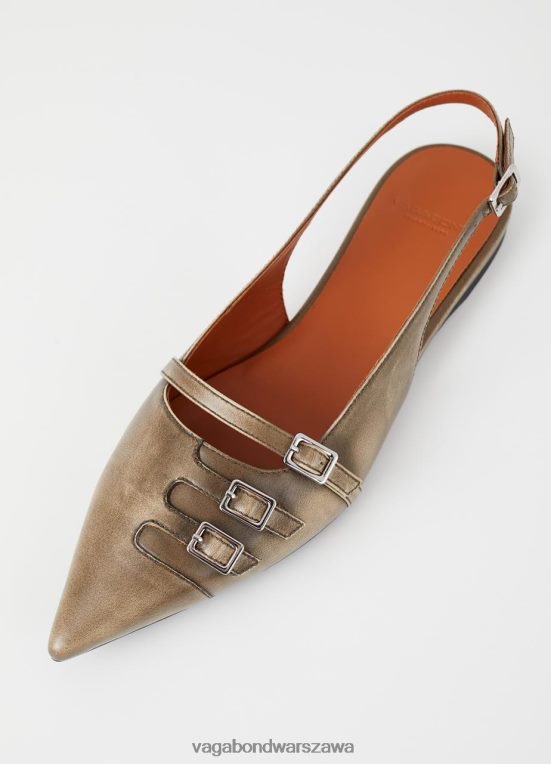 obuwie szara szczotka do skóry kobiety L0VBFR191 Vagabond Hermine buty