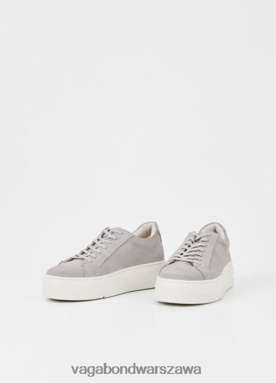 obuwie szary zamsz kobiety L0VBFR172 Vagabond tenisówki judy