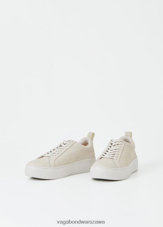 obuwie złamany biały nubuk kobiety L0VBFR181 Vagabond trampki na platformie Zoe