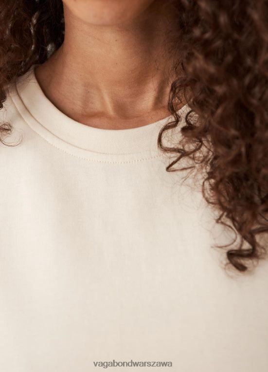 strój biaława tkanina kobiety L0VBFR260 Vagabond pudełkowa koszulka