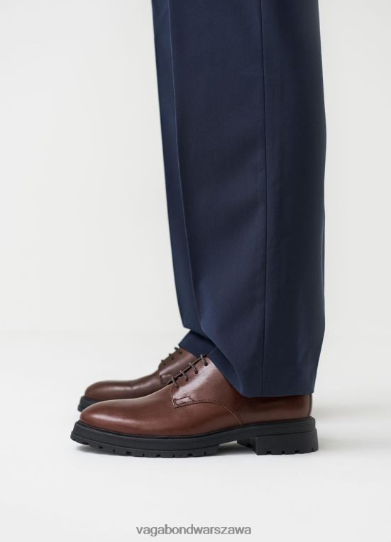 obuwie brązowa skóra mężczyźni L0VBFR289 Vagabond buty johnny 2.0