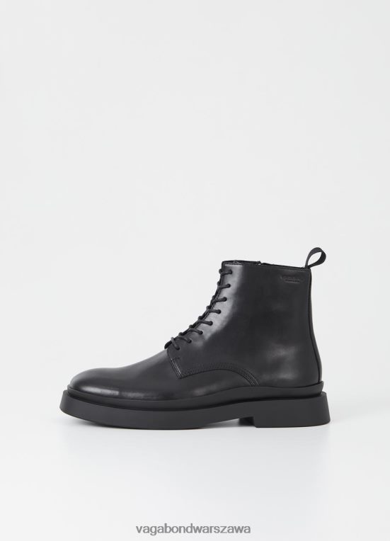 obuwie czarna skóra mężczyźni L0VBFR298 Vagabond buty Mike\'a