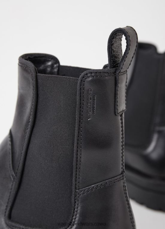 obuwie czarna skóra mężczyźni L0VBFR302 Vagabond buty johnny 2.0