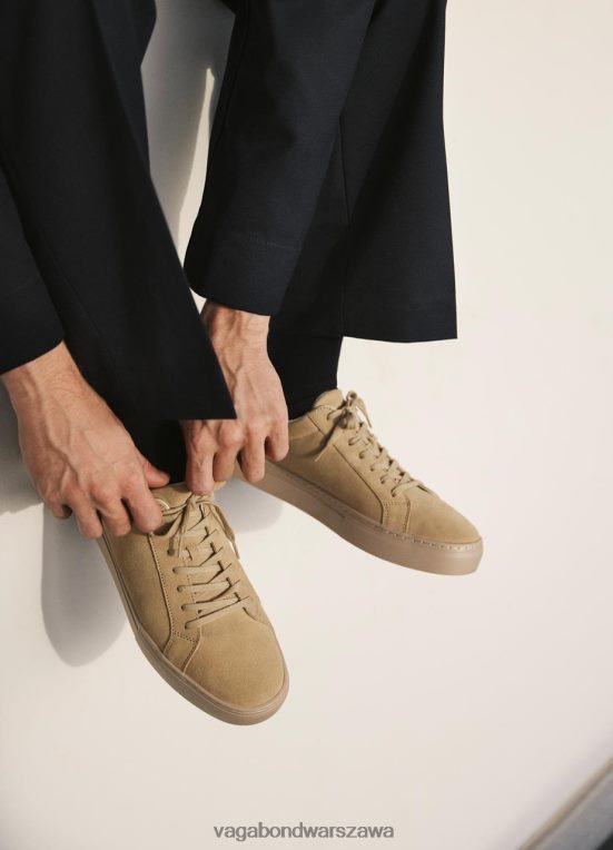 obuwie beżowy zamsz mężczyźni L0VBFR266 Vagabond tenisówki Paul 2.0