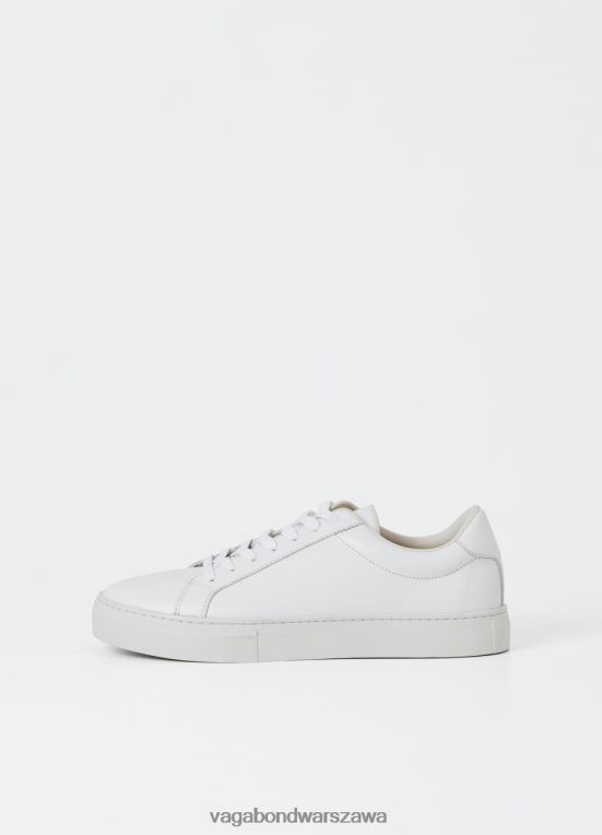 obuwie biała skóra mężczyźni L0VBFR262 Vagabond tenisówki Paul 2.0