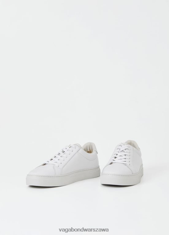 obuwie biała skóra mężczyźni L0VBFR262 Vagabond tenisówki Paul 2.0