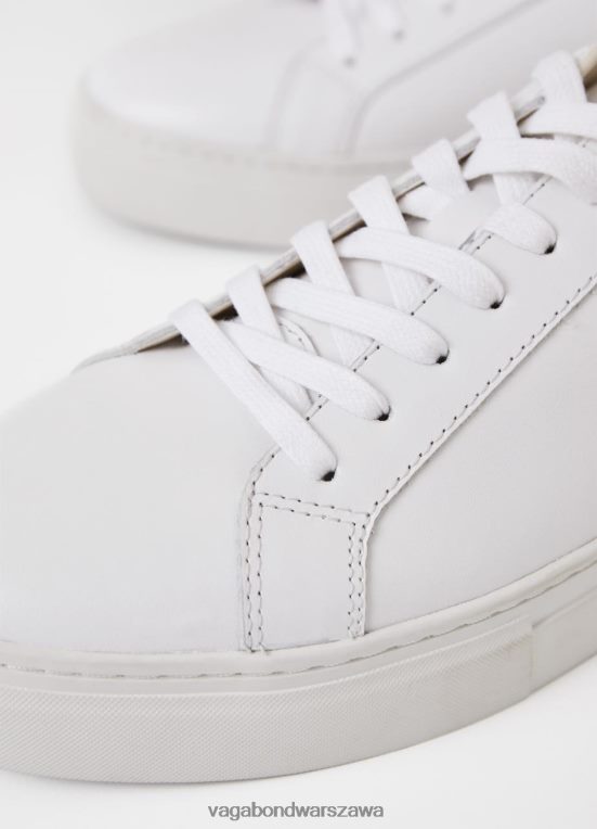 obuwie biała skóra mężczyźni L0VBFR262 Vagabond tenisówki Paul 2.0