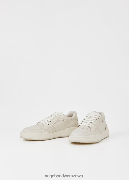obuwie biała skóra mężczyźni L0VBFR268 Vagabond trampki cedrik