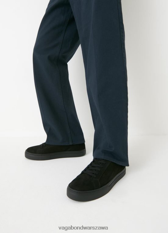 obuwie czarny nubuk mężczyźni L0VBFR265 Vagabond tenisówki Paul 2.0